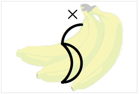BlissNatural Flash Card: bananas