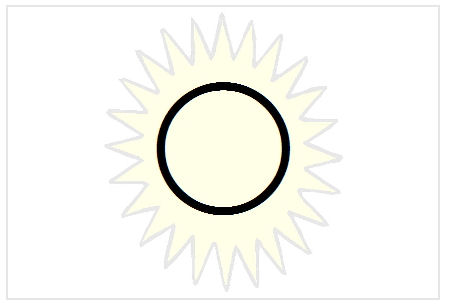 BlissNatural Flash Card: Sun