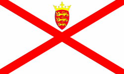 Flag of the Bailiwick of Jersey
