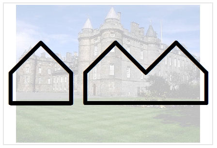 BlissNatural Flash Card: Castle