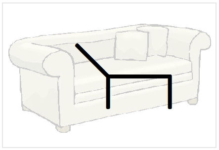 BlissNatural Flash Card: Couch