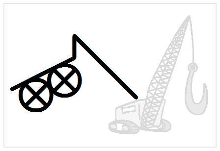 BlissNatural Flash Card: Crane