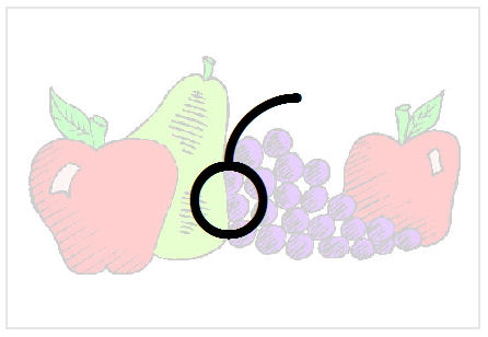 BlissNatural Flash Card: Fruit