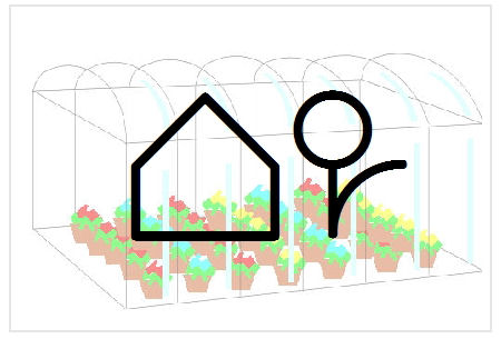 BlissNatural Flash Card: Greenhouse