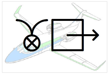 BlissNatural Flash Card: Jet