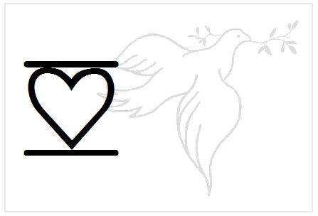 BlissNatural Flash Card: Peace