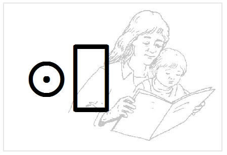 BlissNatural Flash Card: Reading