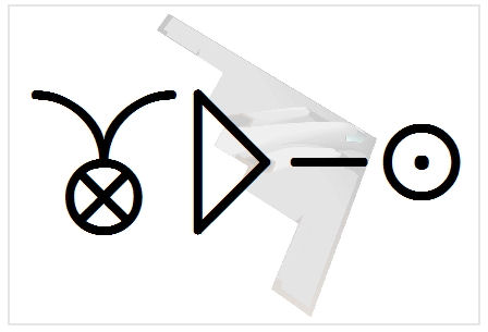 BlissNatural Flash Card: Stealth Aircraft