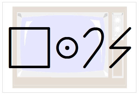 BlissNatural Flash Card: Television