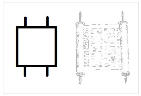 BlissNatural Flash Card: Torah