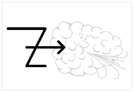 BlissNatural Flash Card: Wind