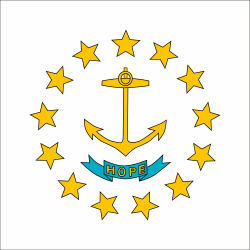 Flag of Rhode Island